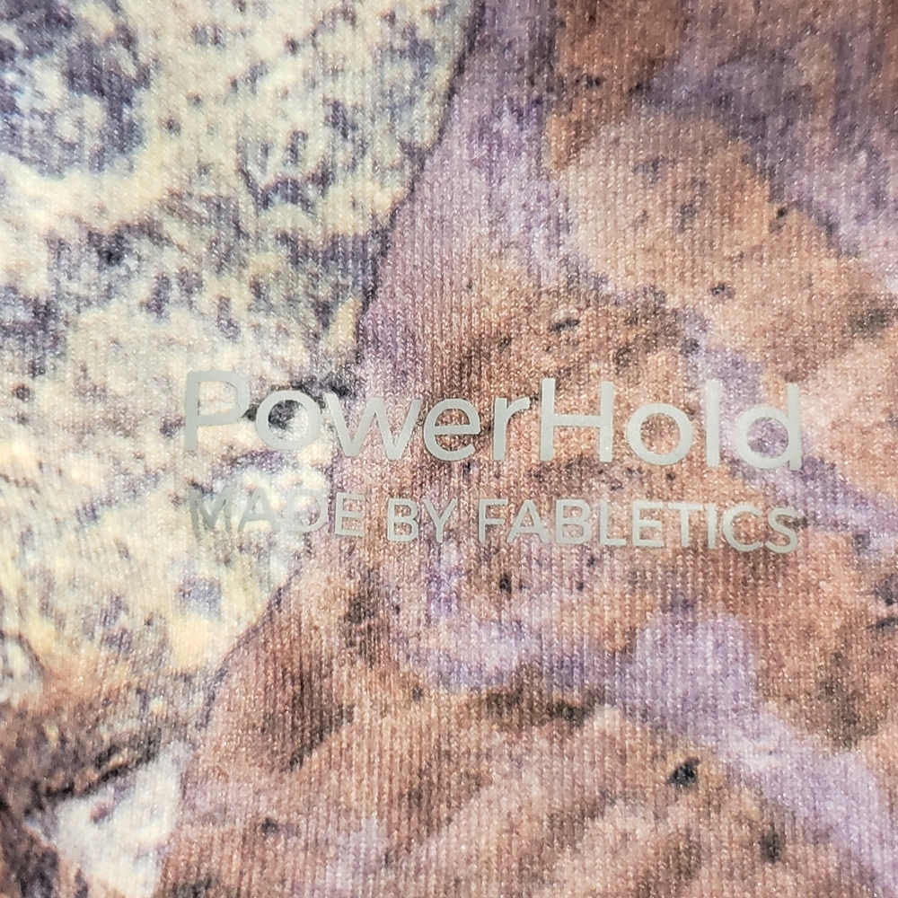 Fabletics Powerhold Stylish Purple Patterned Wome… - image 7